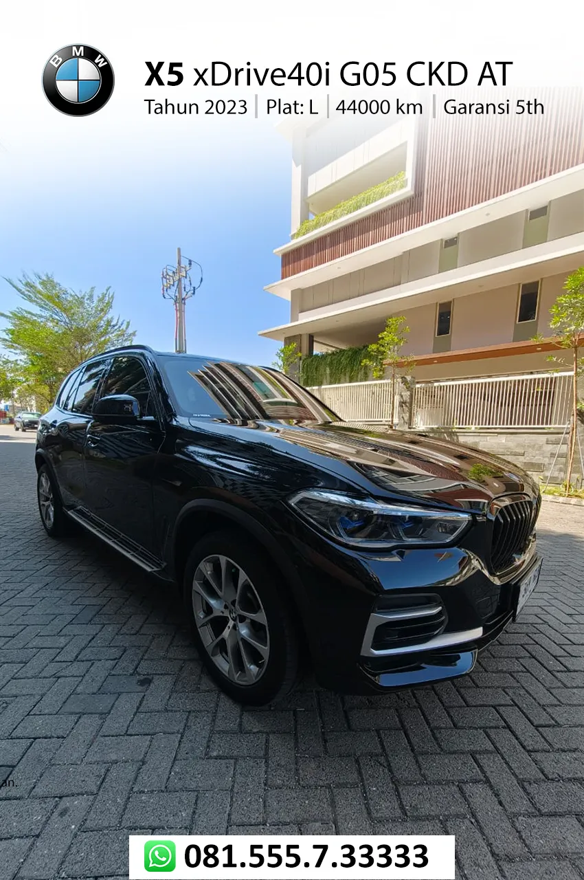 BMW X5 xDrive40i 2023 Black